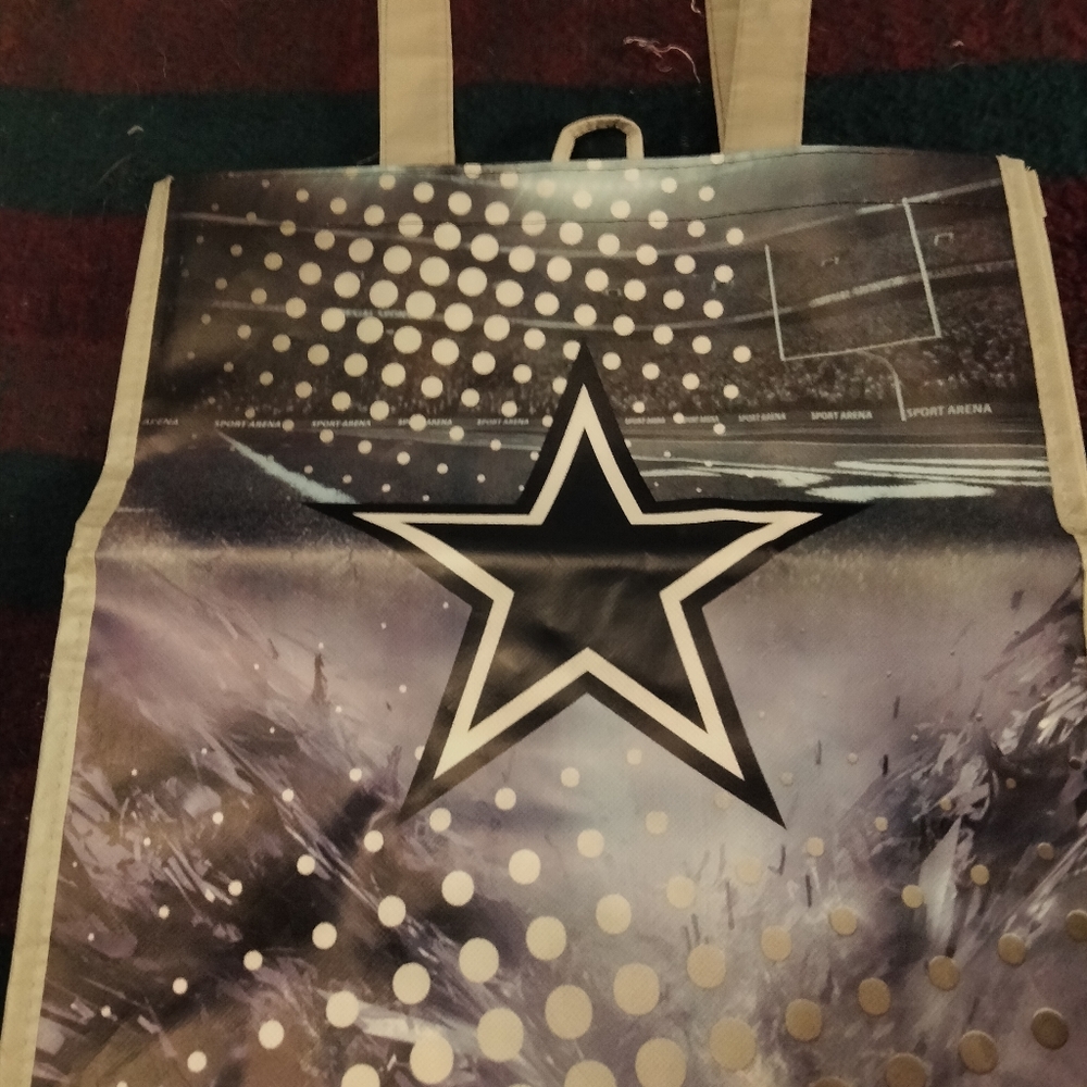 Dallas Cowboys tote bags/ grocerie bags